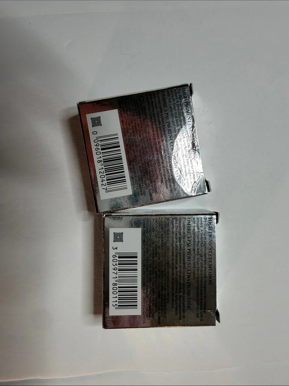 Lancome Color Design High Pigment Eyeshadow - Bronzed Magnesium and Kitten Heel